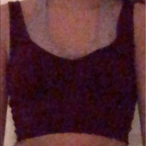 TOPSHOP GIRLS SMALL cropped tank top